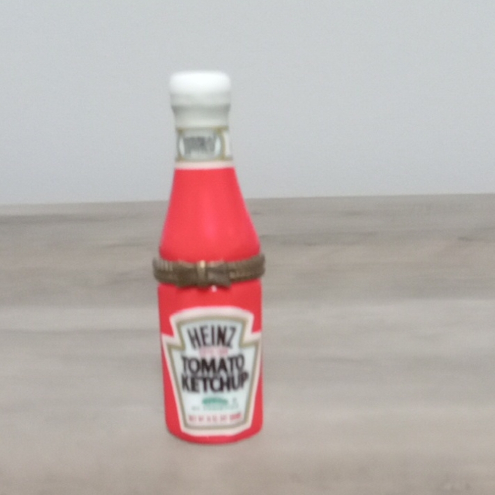 Heinz Porcelain Tomato Ketchup Bottle